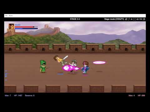 Little Fighter 2 Remastered (LF2R) v2.12 - Stage 3 (Crazy) with Deep