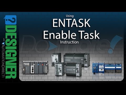 BRX Do-more Designer Using the ENTASK Instruction from AutomationDirect