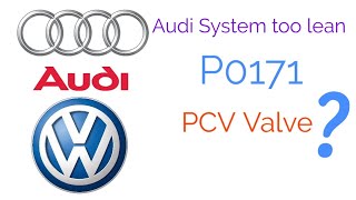 Audi A3 System too lean fault diagnosis