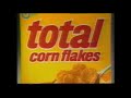 Total Corn Flakes Cereal Television Commercial 1990
