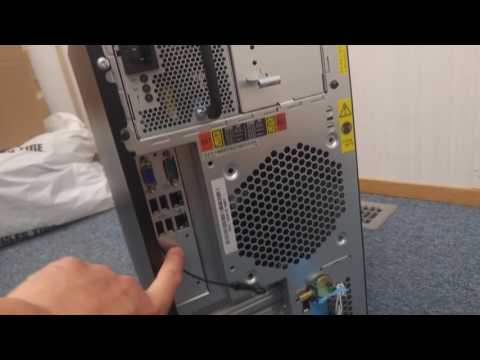 Lenovo IBM X3100 Tower server unbox and quick internal view