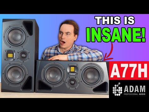 ADAM Audio A77H Dual 7" Active Studio Monitor (Pair) image 7