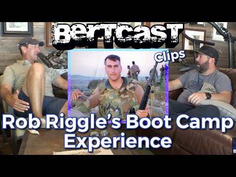 Rob Riggle Talks About Boot Camp - CLIP - Bertcast