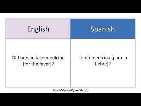 Pediatric Fever - HPI [Medical Spanish for the ER]
