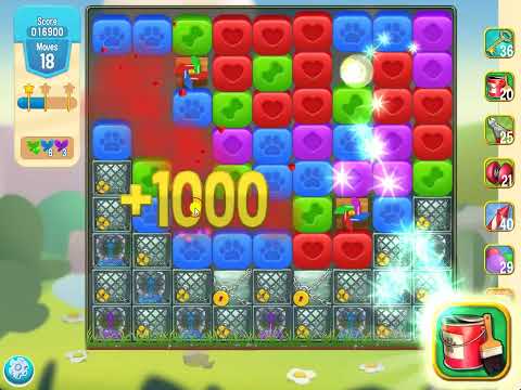 Pet Rescue Saga level 5357 no boosters | PuzzledCubes.site