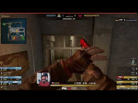 oskar 4K vs GODSENT [ PGL Major Krakow 2017 Main Qualifier ]