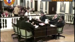 preview picture of video 'Schenectady City Council March 23rd 2015'