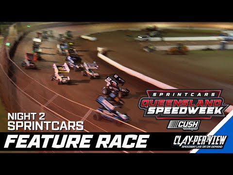 Sprintcars | Cush QLD Summer Speedweek - Toowoomba - 27th Dec 2025 | Clay-Per-View