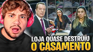 O CASAMENTO QUASE VIROU PESADELO! (LOJA DE VESTIDOS) - React Celso Russomanno