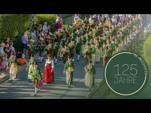 🎺 125 Jahre Trachtenmusikkapelle Maishofen, Salzburg 2023 - Festakt & Festumzug mit Defilierung