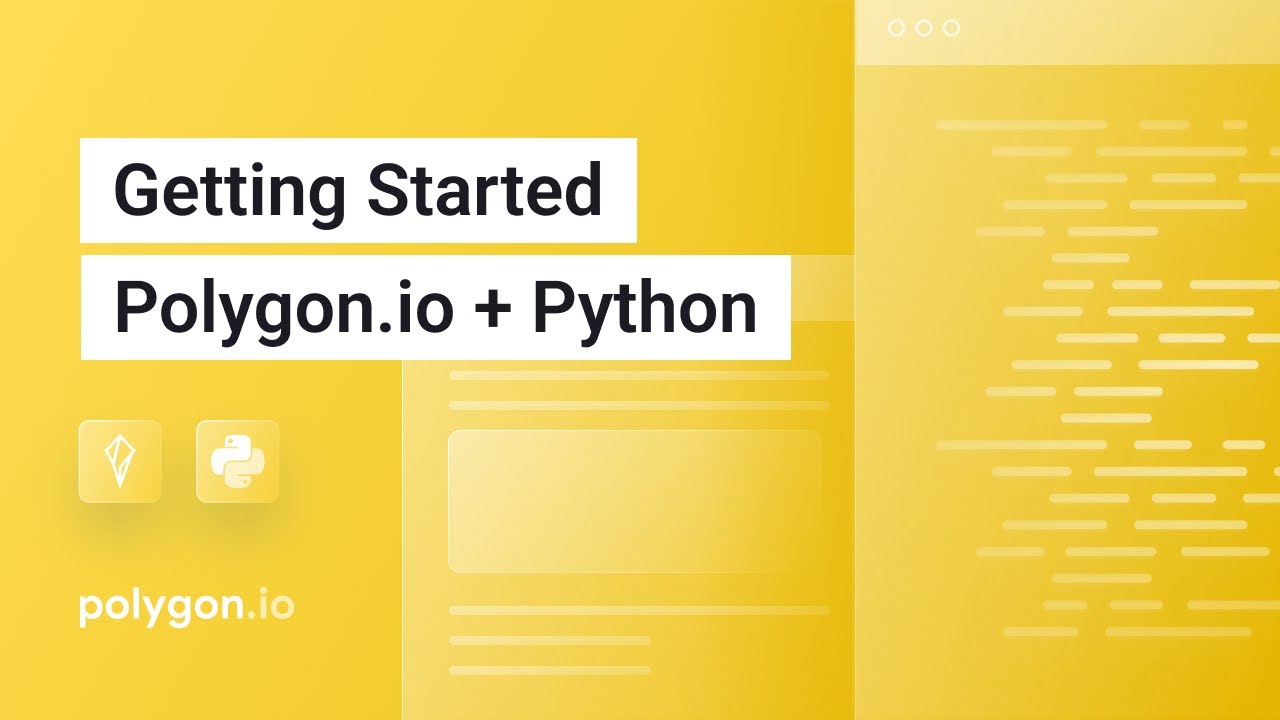 Demo: Getting Started with Polygon.io + Python