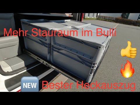 ➡️  🆕 Heckauszug VW California T5/T6/T6.1 Die Schublade im Bulli 🚌 Wer baut den Besten ?