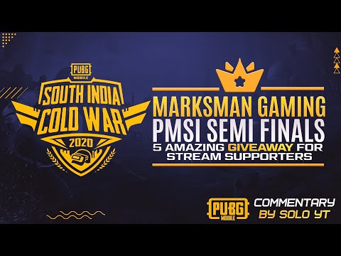 PUBG TOURNAMENT 35k PMSI COLD WAR SEMI FINALS DAY #4 l  GROUP - O, Q, N,Q.