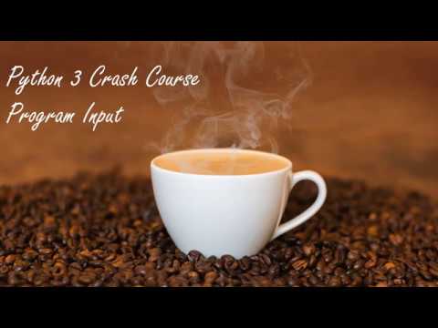 Python3 Crash Course User Input