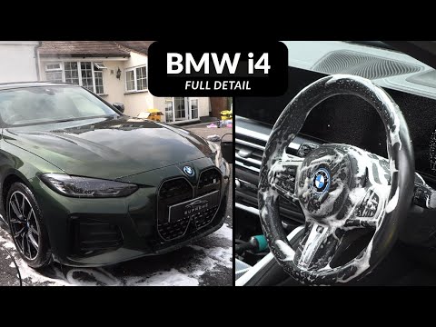 Thumbnail for Deep Clean On This Stunning BMW i4 - Interior & Exterior Wash  by BMW i4