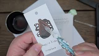 Kopi-o Kosong Ink Review Inkebara Fountain Pen Ink