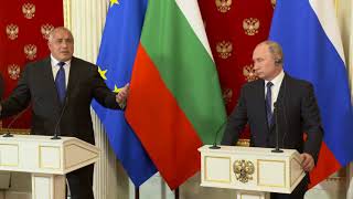 Борисов и Путин: Турски поток ще влиза в България