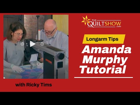 Longarm Quilting Tips from Amanda Murphy