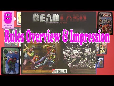 Rules overview & Impression of Deadland