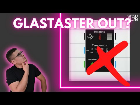 MDT Glastaster gefällt nicht 😯 Konventionelle Taster ins KNX System einbinden. BE-GT2TW.01 / Gira