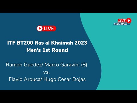 ITF BT200 Ras al Khaima Ramon Guedez/ Marco Garavini vs. Flavio Arouca/ Hugo Cesar Dojas