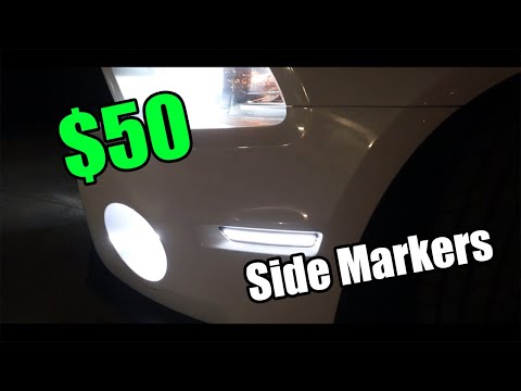 Installing CHEAP LED Side Marker Lights BETTER Than Diode Dynamics!