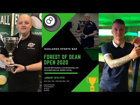 Shane Thompson v Conor Treacy - Forest of Dean Open 2020 - Last 16
