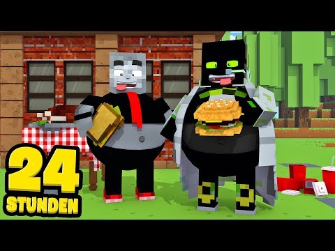 24 STUNDEN UNGESUND LEBEN! - Minecraft [Deutsch/HD]