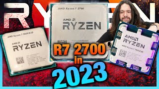 Video thumbnail for AMD Ryzen 7 2700X in 2023: Benchmarks vs. 5800X3D, 7800X3D, & More CPU Upgrades by Gamers Nexus