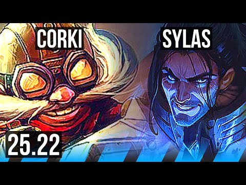 CORKI vs SYLAS (MID) | KR Master | 25.22