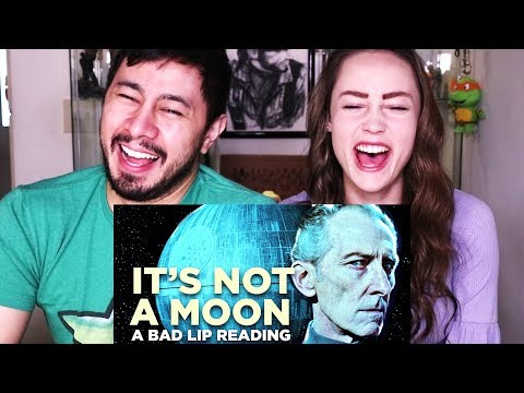BAD LIP READING: IT'S NOT A MOON | Reaction!
