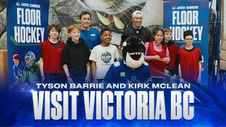 Tyson Barrie and Kirk McLean Visit Victoria BC