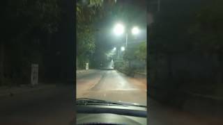 Late night drive Pune City