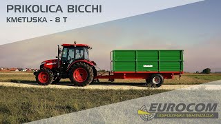 Zemědělský přívěs PKE7T, Kmetijska prikolica enoosna na prodej - Obrázek 4 | Agronetto CZ Nový zemědělský přívěs PKE7T, Kmetijska prikolica enoosna | Obrázek 4 - Agronetto