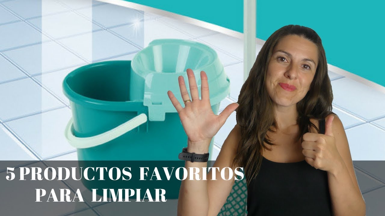 5 productos de limpieza para una casa limpia