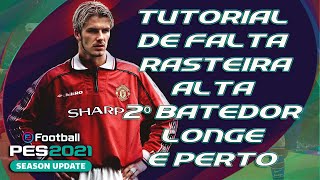PES 2021 TUTORIAL | APRENDA A BATER FALTA RASTEIRA, ALTA, ROLANDO E MUITO MAIS