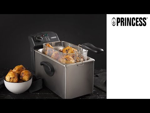 Friggitrice Princess 182626 Family Castle – Zona fredda – Filtro di sicurezza – Capacità 3 litri