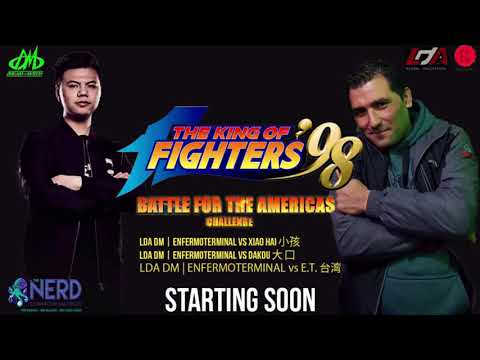 Battle 4 The Americas 2018 KOF 98 FT10: DM || LDA ENFT (CHL) vs. Qanba || Douyu Xiaohai (CHN)