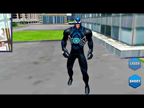 Black Spider Superhero Alien - NS City Gangsters #1 (Venom) - Android Gameplay 2021
