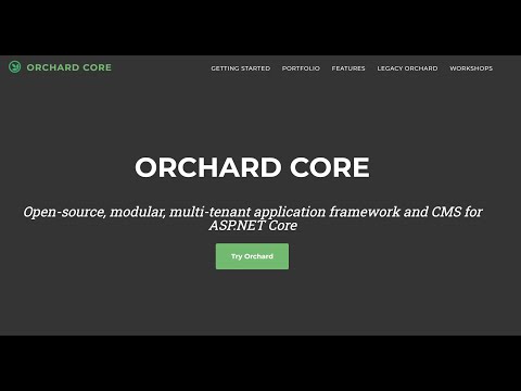 OSS Spotlight - Build websites with a modern ASP.NET Core CMS – Orchard Core