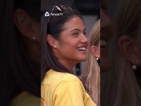 Emma Raducanu Watches Carlos Alcaraz 👀