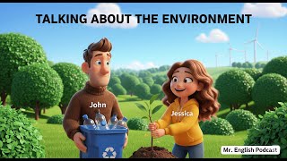 Talking About the Environment in English | Vocabulary + Conversation – Mr. English Podcast Ep. 14