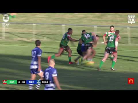 2019 IDRL 1st Grade Round 3 Highlights - Corrimal Cougars vs Thirroul Butchers