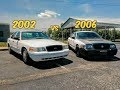 The Differences Between a 2002 and 2006 Ford Crown Victoria P71