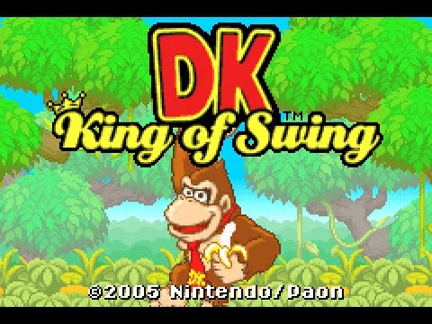 Donkey Kong: King of Swing (GBA) - 100% Story Mode with Donkey Kong Longplay (No Damage)