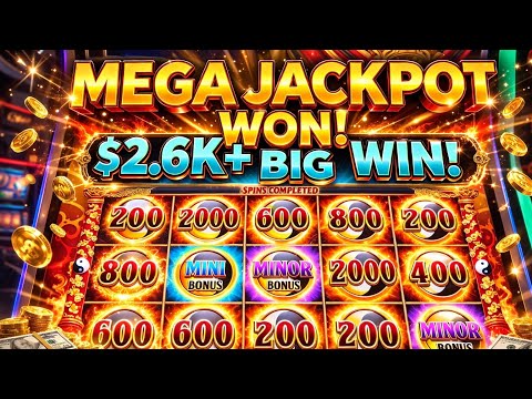 Heaven & Earth MEGA Jackpot $2.6K+ BIG Win (2c Slot)