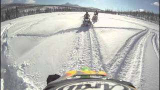 preview picture of video 'Trail Tech Voyager Snowmobile, McCall Idaho'