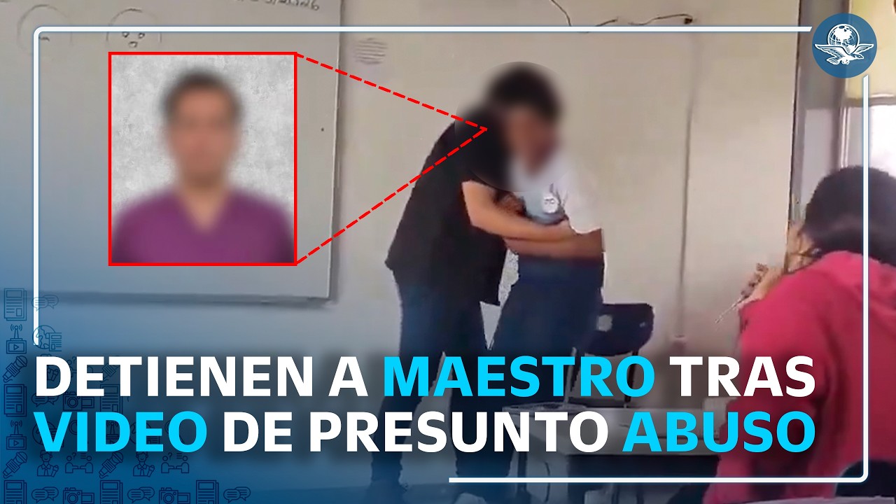 Detienen a profesor de Guanajuato por conducta inapropiada con alumnos