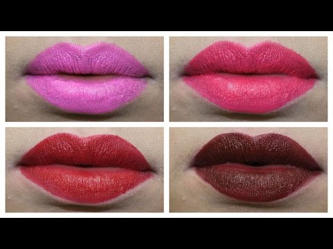 Maybelline  Creamy Matte Lipsticks | NEW Colors! + Lip Swatches Video