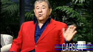Buddy Hackett Reveals His Real Name on Johnny Carson's Tonight Show, 1989